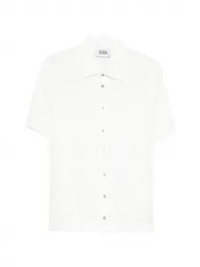 Рубашка с короткими рукавами на пуговицах Alpha Studio, белый