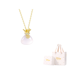 Disney Princess 925 Sterling Silver колье для женщин Gold