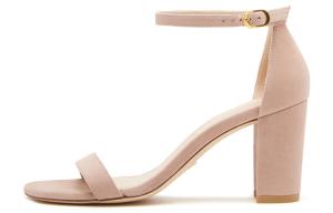 Stuart Weitzman /SW Сандалии на одном ремешке, 8 см, женские, розовый