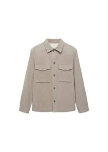 Куртка межсезонная MANGO MAN Alicudi3, светло-серый