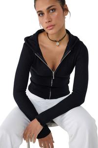 No Matter What Вязаный кардиган в черном цвете