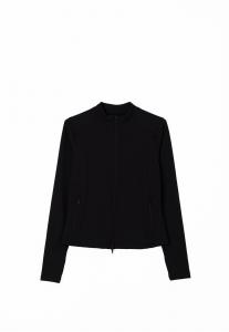 Спортивная толстовка с капюшоном на молнии Aimn Sense, Black