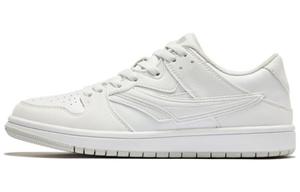 Кроссовки QIAODAN Skateboarding Shoes Men Low-top White, белый