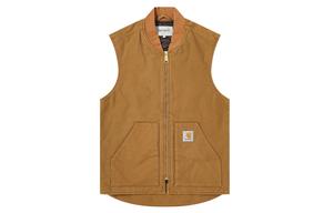 Carhartt WIP Свитер с молнией и логотипом, Brown