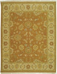 Ковер ручной работы из премиальной шерсти SAFAVIEH, 275 x 366 см, Sumak Collection Gold / Ivory SUM414A