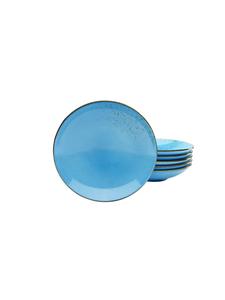 Тарелка для супа Nature Collection 22 см синего цвета CreaTable