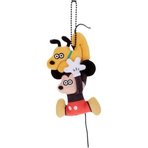 Takaratomy Quirky Meme, Flat Mickey Mouse Dolls Plush Pendant Trumpets High Tokyo Disney