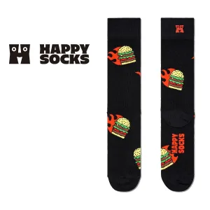 Носки Happy Socks Flaming Burger Crew Socks