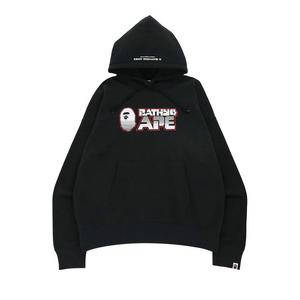 Худи BAPE Bathing Ape Loose Fit Pullover Hoodie, Charcoal