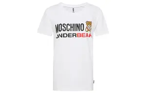 Футболка женская белая MOSCHINO