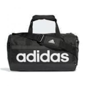 Сумка adidas Essentials Linear Duffel Bag 'Black White'