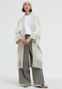 Кардиган SENSES.THE LABEL Cardigan, Cozy Grey Melange Ivory/Grey