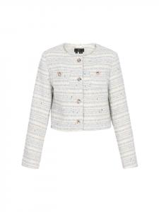 Faina Женский пиджак светло-голубого цвета