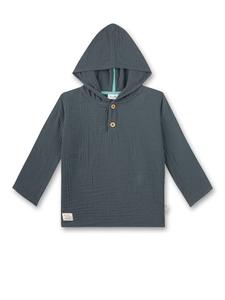 Толстовка с капюшоном синего цвета Sanetta