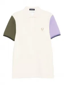 Рубашка поло в стиле колор-блок из коллаборации с Fred Perry Comme Des Garçons Shirt, белый