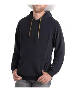 Мужская утепленная худи с тисненым логотипом Thorogood, черный