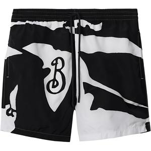 Burberry Пляжные шорты мужские black