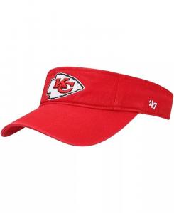 Мужские красные Kansas City Chiefs Clean Up Visor '47 Brand, красный