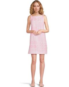 Платье Lilly Pulitzer Gerad Shift, цвет Conch Shell Pink Patchwork Eyelet