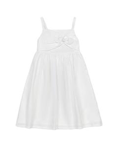 Hope & Henry Платье с арочным лифом, белый