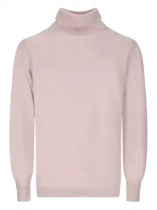 Свитер с высоким воротником Lardini, розовый