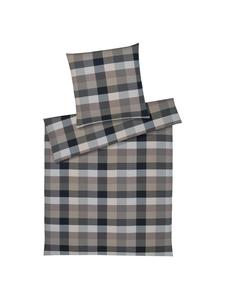 Постельное белье Hamilton цвета гальки Elegante, 155 x 220 + 80 x 80 см