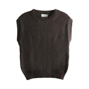 Свитер Margaret Howell Boxy Crew Slipover, Dark Brown