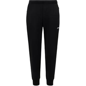 LINING Спортивная мода коллекция вязаные спортивные штаны мужские черные