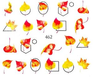 Водные наклейки для ногтей - №462, Raisin