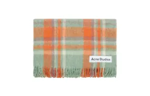 Вязаный шарф Acne Studios для женщин многоцветный