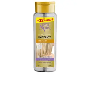 Шампунь Champu matizante silver blonde Naturvital, 400 мл.