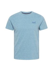 Зауженная футболка Superdry, светло-синий