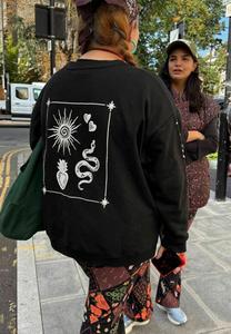 Толстовка Never Fully Dressed EMBROIDERED , Black