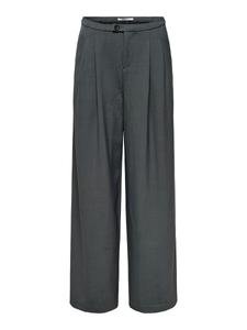 Обычные брюки со складками спереди ONLY SVEA, серый