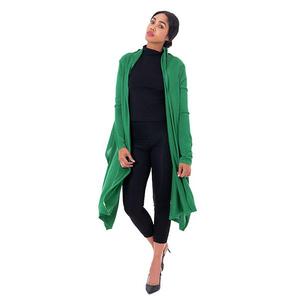 Женская шаль-накидка с изображением кошки DM Dai Moda, Green