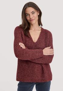 Джемпер Hessnatur ALPAKA, Dunkelrot/Mottled Dark Red