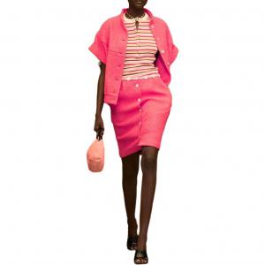 Куртки и пальто для женщин 26C CHANEL, розовый