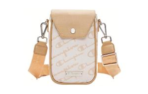 Чехол для телефона из ткани, поясная сумка унисекс Champion малая, молочно-белый/умбра пшеничная