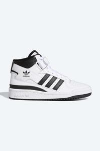 Кожаные кроссовки adidas Originals Forum Mid J, белый