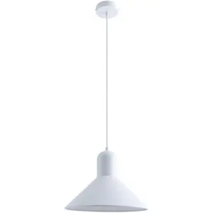 Подвесной светильник CLAIRE E27, подвесная лампа, лампа для столовой и кухни, матовая, E27 Paco Home, белый