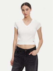 Футболка regular fit LV047C910G Calvin Klein Jeans, белый