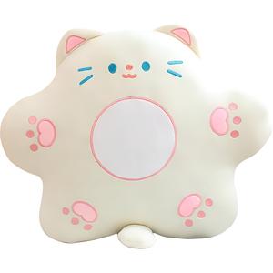 Флоральная плюшевая кукла с кошкой высотой 40 см MENGDINUO