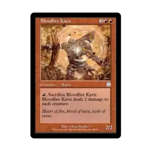 CCG Кровавое пламя Каву (U), MTG - Apocalypse