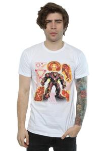 Футболка с чертежом Халкбастера «Мстители: Война бесконечности» Marvel, белый