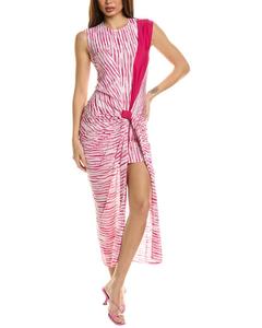 Платье макси Missoni, розовый