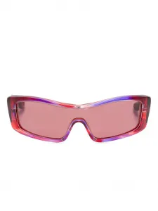 Солнцезащитные очки в массивной оправе Dita Eyewear, красный