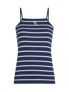 Karl Lagerfeld Топ в темно-синем цвете