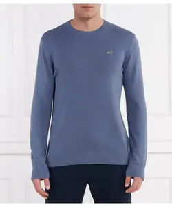 Свитер Slim fit Tommy Jeans, синий