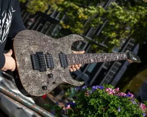 Ibanez J-Custom RG8620AH Axe Palace Ограниченная серия - Черный кварц