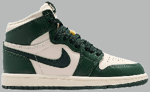 Кроссовки Air Jordan 1 Retro High OG PS, зеленый